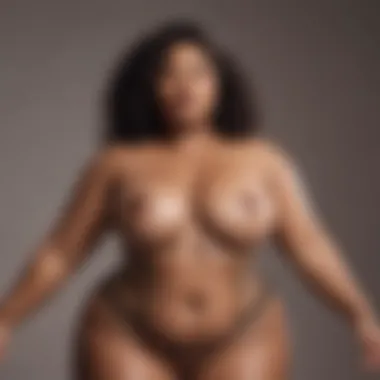 Celebrating Body Positivity and Confidence Artistic interpretation of body positivity themes