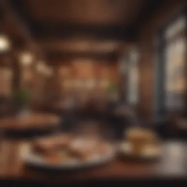 The Harmony of Gastronomy and Melody A cozy Parisian café atmosphere with live music