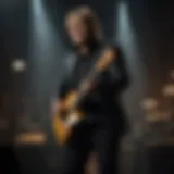 Mike Peters performing on stage