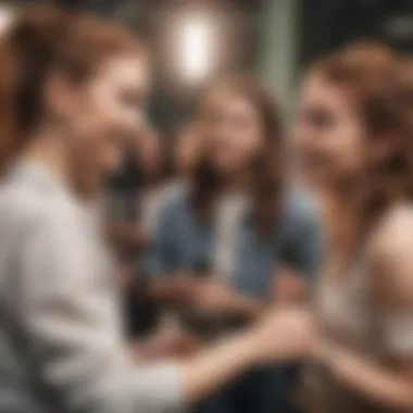 Heartfelt Connections Misterwives interacting with fans at a meet and greet