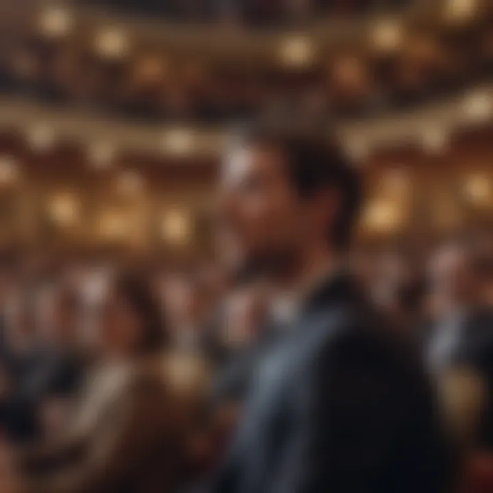 Audience engaged in a performance at the Royal Concertgebouw