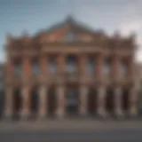 Exterior view of the Royal Concertgebouw showcasing its architectural grandeur