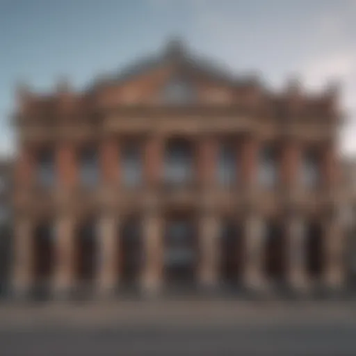 Exterior view of the Royal Concertgebouw showcasing its architectural grandeur