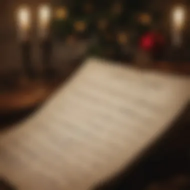 Historical sheet music of Silent Night