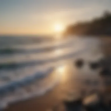 Coastal Inspirations: Artistry by the Shore A coastal landscape reflecting artistic influences
