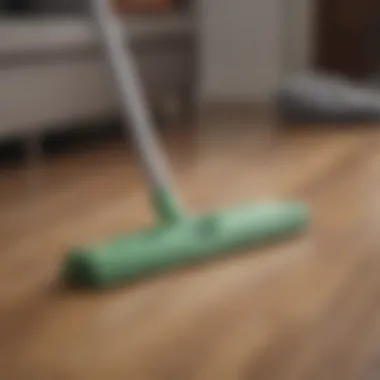 An overview of the Swiffer Picker Upper alongside other cleaning tools