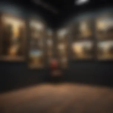 Collection of Works by Alexandre Renoir A collection of Alexandre Renoir's works displayed in a contemporary art setting.