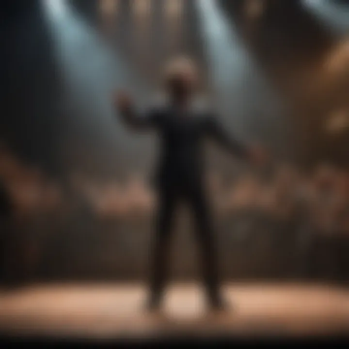 Chuck Black performing on stage with passion