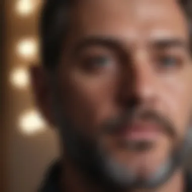 A Glimpse into the Mind of Chuck Black Portrait of Chuck Black immersed in creative thought