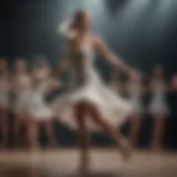 Heather Morris performing on stage showcasing her dance skills