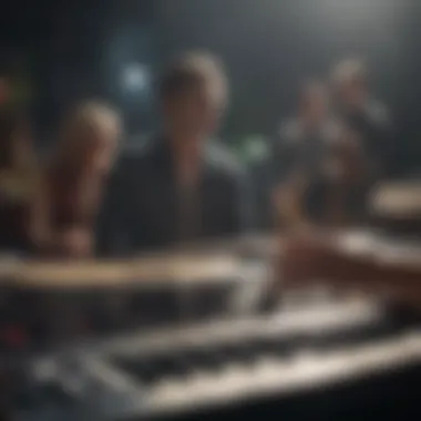 Collaborative Vibes in Music Collaboration with other musicians