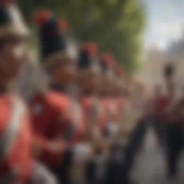Cultural festival featuring diverse marching music styles