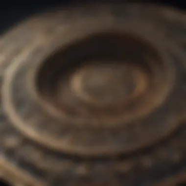 The Connection Between Poetry and Music An intricate calligraphic representation of Persian poetry tied to music