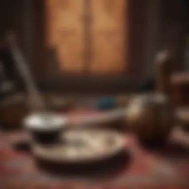 Exploring Traditional Iranian Instruments Traditional Iranian musical instruments displayed in a cultural setting