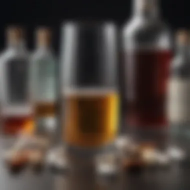 Chronology of Alcohol Pharmaceutical Innovations An infographic depicting the history and development of alcohol-based pharmaceuticals.