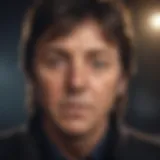 Portrait of Paul McCartney reflecting his musical journey