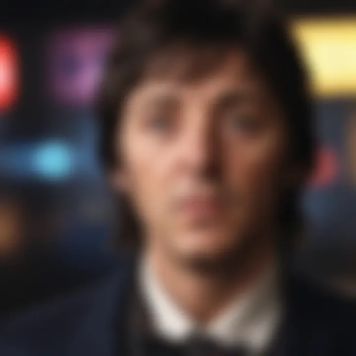 Visual timeline of McCartney's artistic evolution