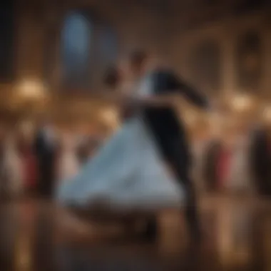 Moonlit Waltz Dance A moonlit waltz dance scene