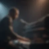 Kenneth Edmonds performing on stage