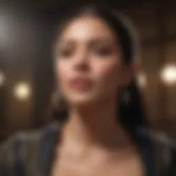 Miriam Cruz performing on stage