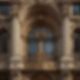The ornate facade of the Paris Opera House, symbolizing grandeur and mystery.