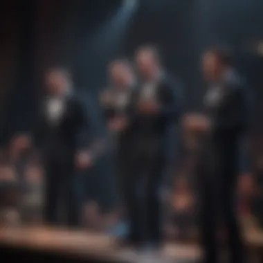 The Rat Pack Live: An Iconic Performance Iconic performance scene from The Rat Pack in Las Vegas