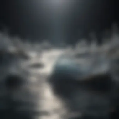 Visualizing Sound Waves and Their Therapeutic Effects A tranquil setting with notes and sound waves visually represented