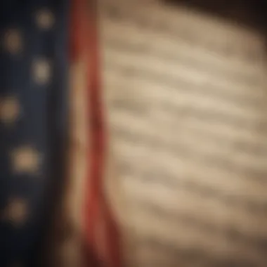 Historical sheet music of a famous patriotic anthem