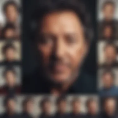 A collage showcasing Tom Jones's diverse musical genres