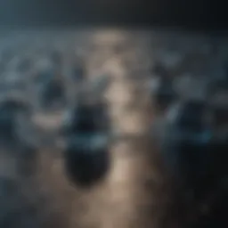 Visualization of sound waves demonstrating Super Doppler effects