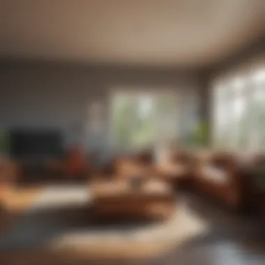 Inviting Living Room An inviting living room showcasing personal artifacts