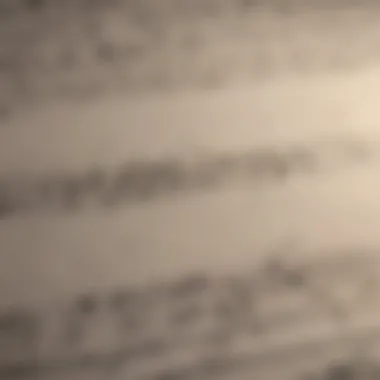 A close-up of musical notes on a page, symbolizing the essence of songwriting