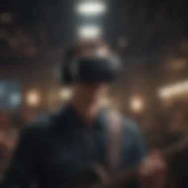 Virtual Reality in Live Music A musician using virtual reality technology to enhance live performance experiences
