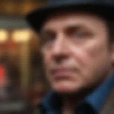 Artistic Evolution Through Albums A close-up of Van Morrison's album covers showcasing his artistic evolution.