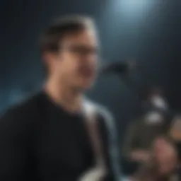 Weezer performing live in California