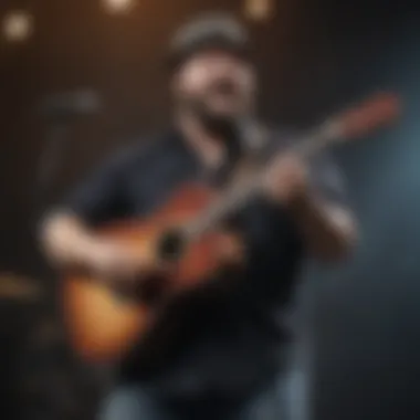 The Energy of Live Performance Zac Brown Band performing live, showcasing their energetic stage presence.