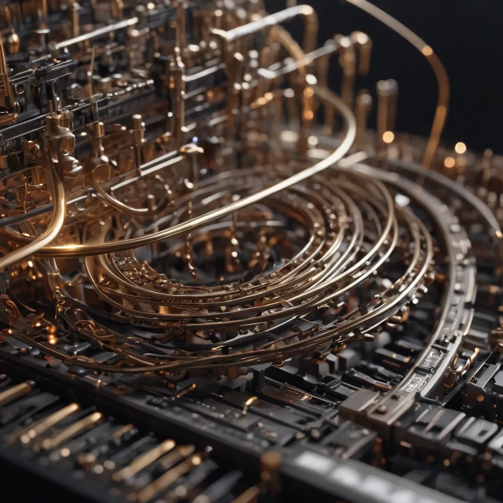 Illustration of Musical Lacing Patterns Synced To Beats